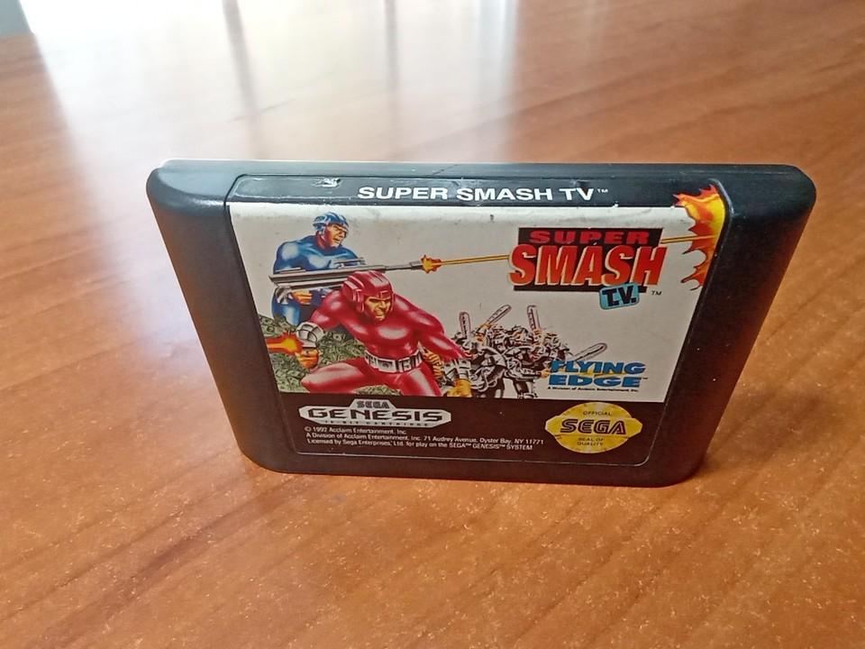 Super Smash T.V. Sur Mega Drive (PAL) – Jeu D'action Explosif – Édition Flying Edge