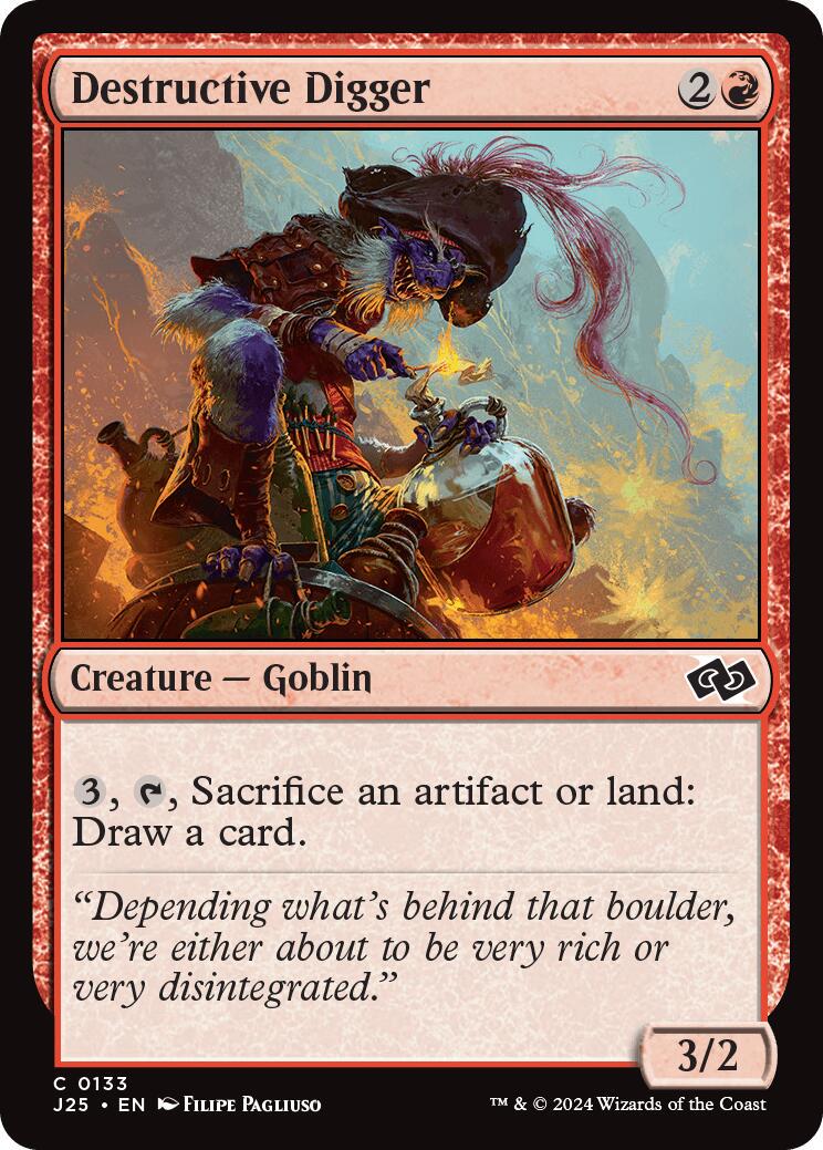 Destructive Digger (Magic Foundations Jumpstart)