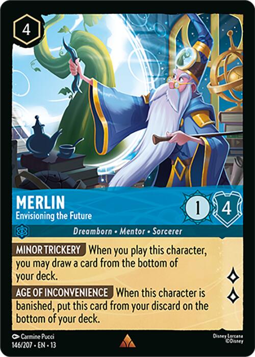 Merlin - Envisioning the Future [Foil] #146 Prices | Lorcana