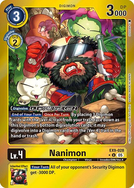 Nanimon front