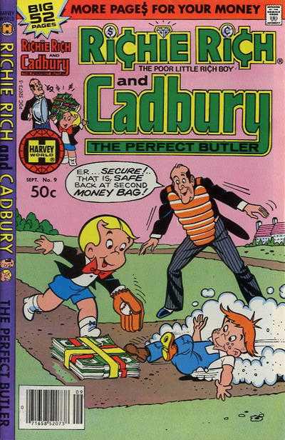 Richie Rich and Cadbury #9 (1979) Comic Books Richie Rich And Cadbury