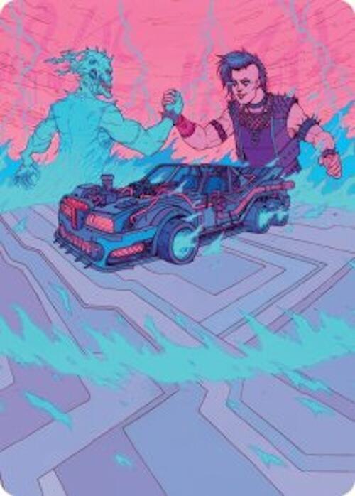 Demonic Junker (Magic Aetherdrift Art Series)