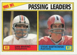 Passing Leaders: Marino, Bartkowski
