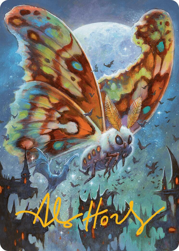 Luminous Broodmoth [Gold Signature] #48 Prices | Magic Bloomburrow Art ...