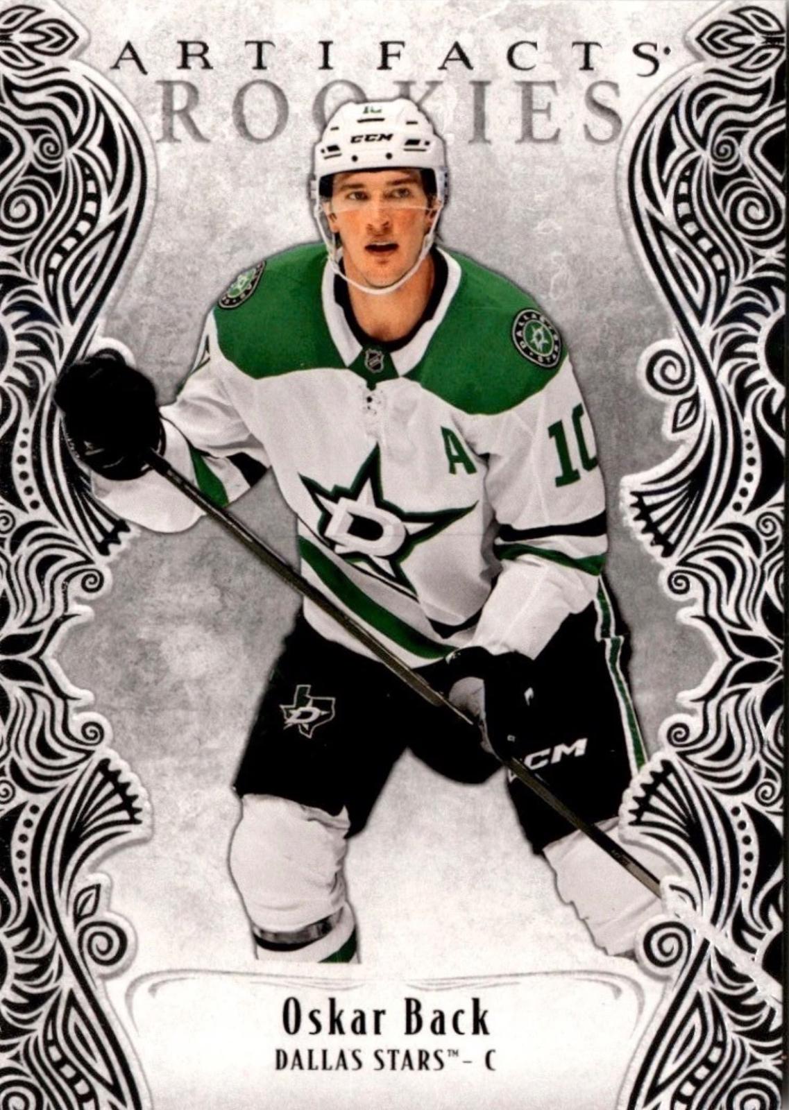 Oskar Back #209 2025 Upper Deck Artifacts Rookie Redemption Hockey