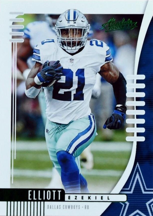 Ezekiel Elliott #52 2019 Panini Absolute Football