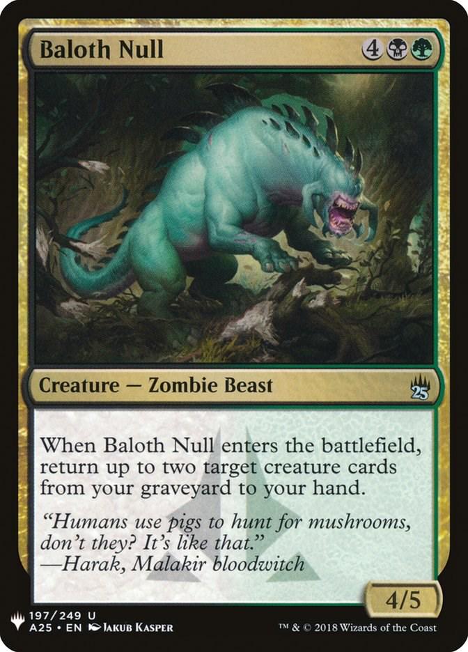 Baloth Null (Magic The List Reprints)