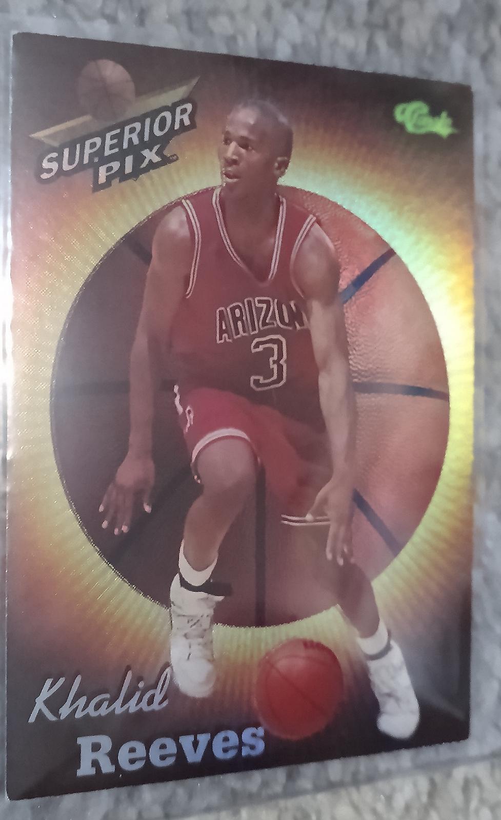 Khalid Reeves #11 1995 Classic Superior Pix Basketball