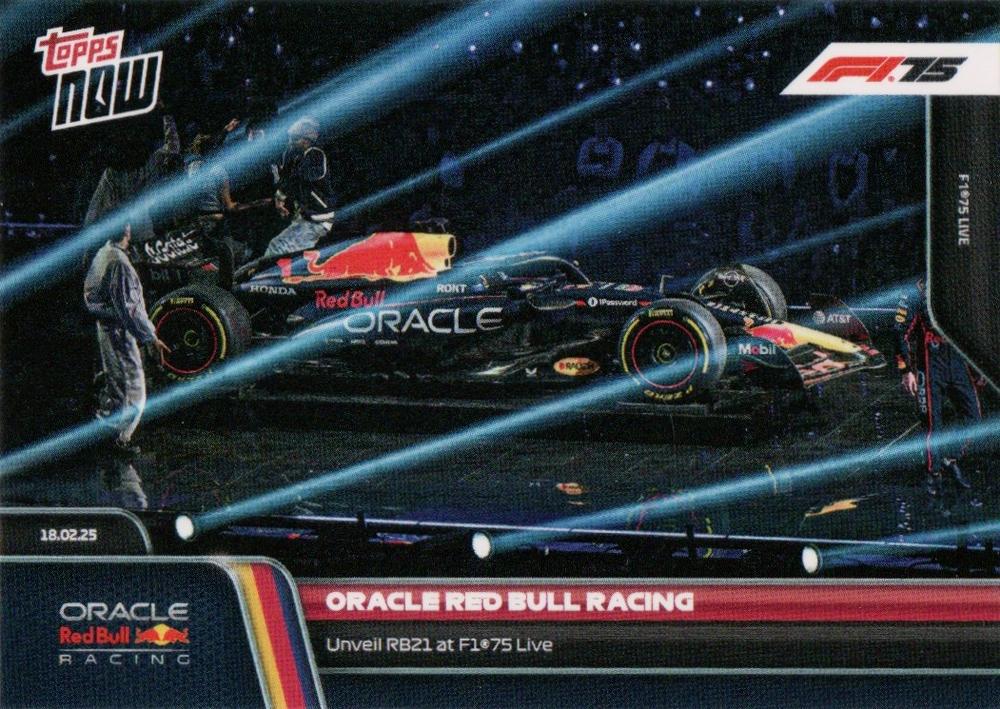 Red Bull Racing Card Oracle Red Bull Racing #002 Prices | 2025 Topps Now Formula 1 | Racings ...