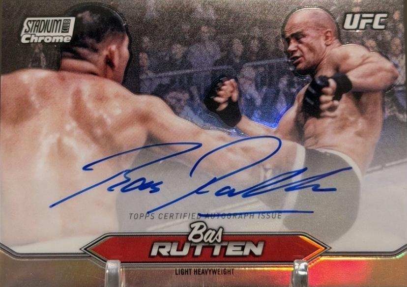 Bas Rutten #CAS-BRN Prices | 2025 Topps Stadium Club Chrome Autograph ...