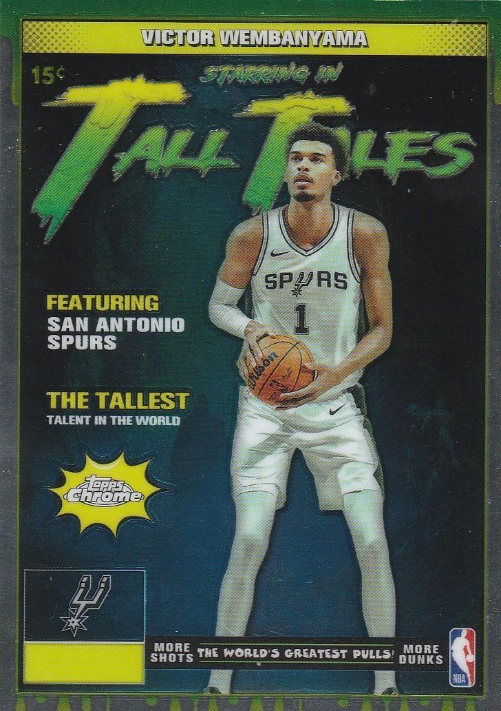 Victor Wembanyama #TT-4 Prices | 2025 Topps Chrome Tall Tales