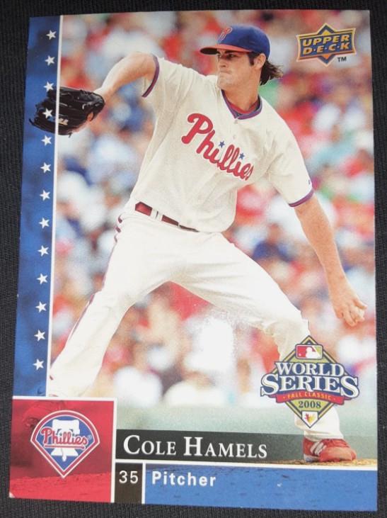 Cole Hamels #PP-9 2008 Upper Deck Philadelphia Phillies World Series Champions Baseball