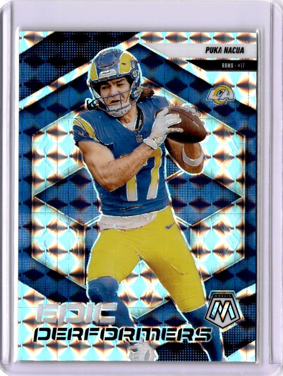 Puka Nacua [Mosaic] #7 Prices | 2025 Panini Mosaic Epic Performers