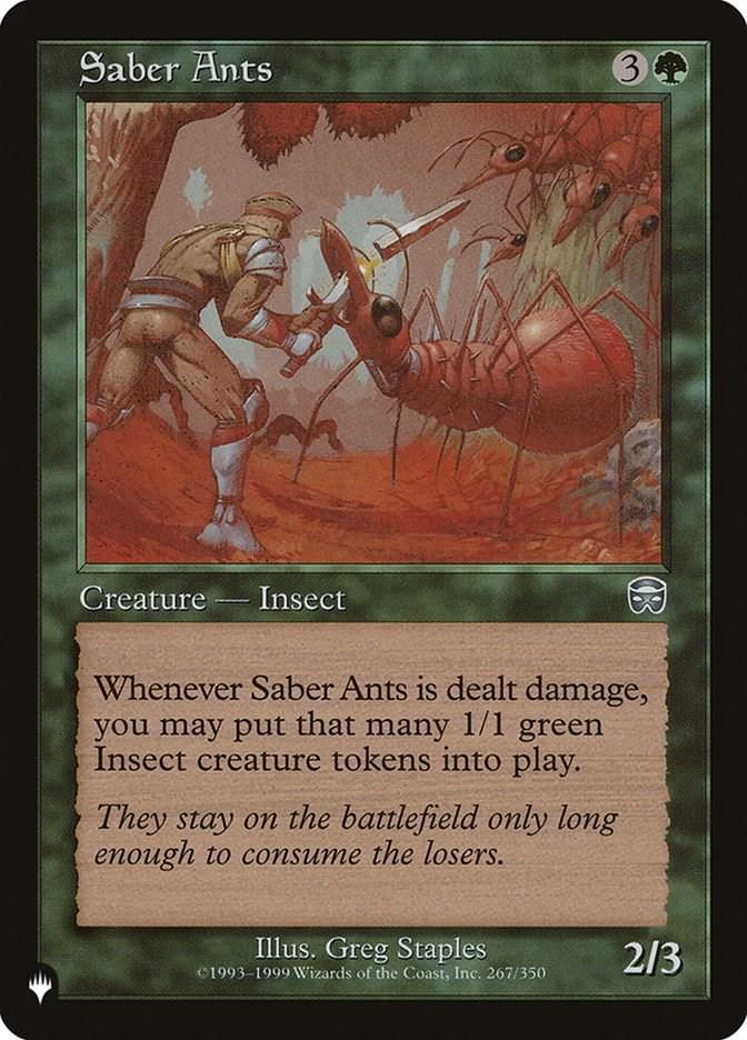 Saber Ants #267 Magic The List Reprints