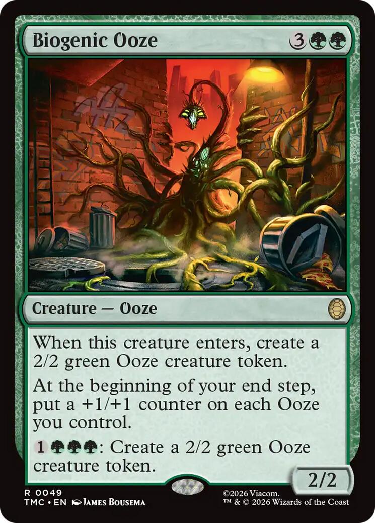 Tap to enlarge Biogenic Ooze, Magic Teenage Mutant Ninja Turtles Commander