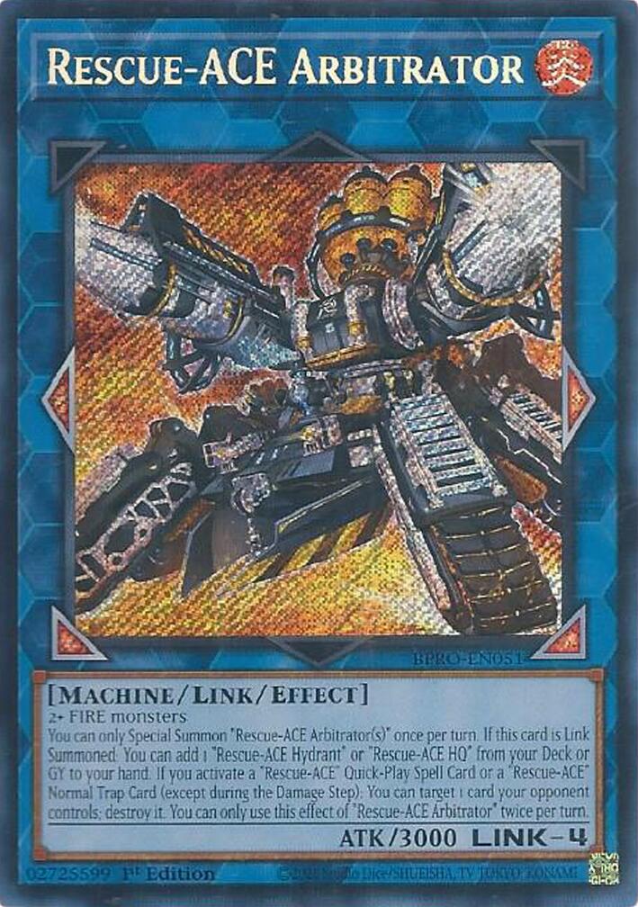 Rescue-ACE Arbitrator BPRO-EN051 Prices | YuGiOh Burst Protocol | YuGiOh  Cards