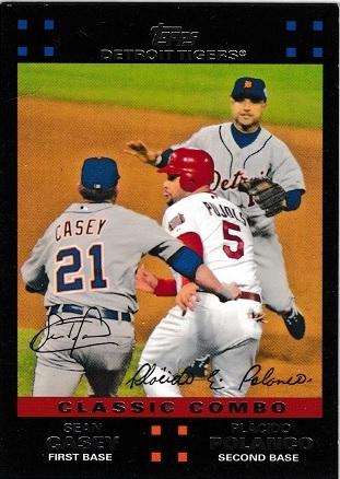 Placido Polanco, Sean Casey #653 Baseball Cards 2007 Topps
