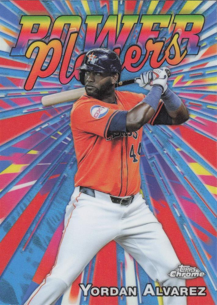 Yordan Alvarez #PP-10 Prices | 2025 Topps Chrome Power Players