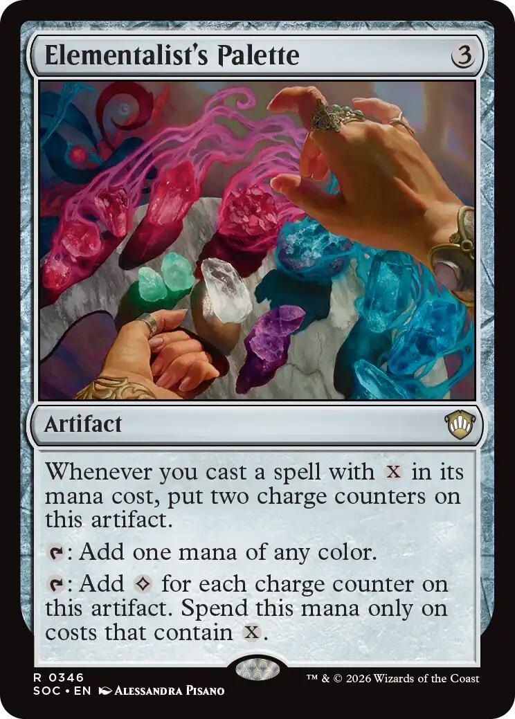 Elementalist's Palette (Magic Secrets of Strixhaven Commander)