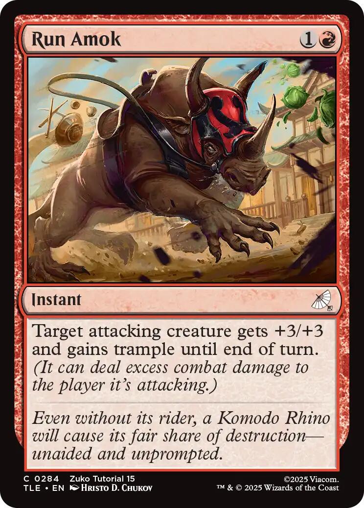 Run Amok (Magic Avatar: The Last Airbender Eternal)