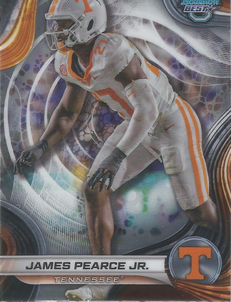 James Pearce Jr. #100 Football Cards 2024 Bowman Best University