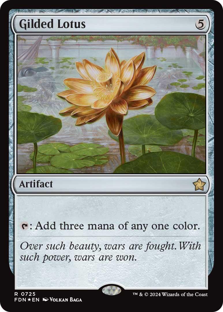 Gilded Lotus #725 Magic Foundations