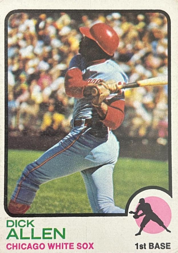 Dick Allen #310 Baseball Cards 1973 Topps
