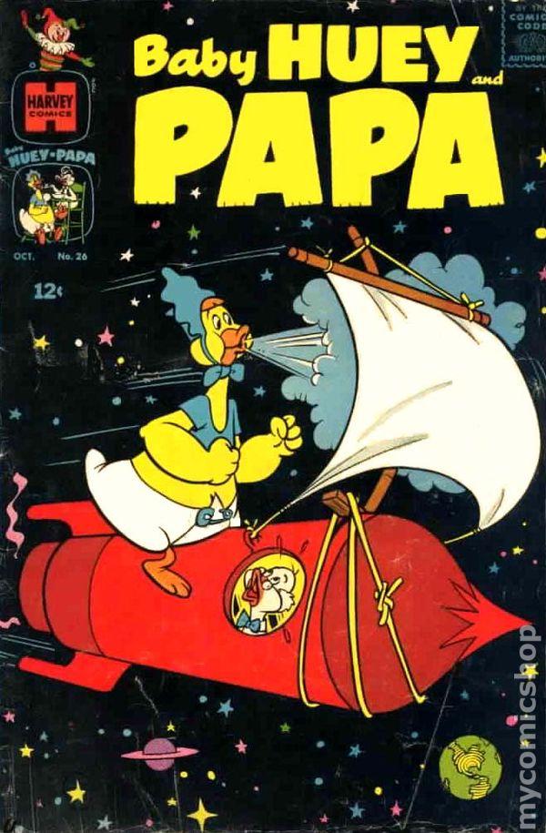Baby Huey and Papa #26 (1966) Comic Books Baby Huey and Papa
