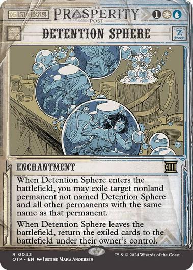 Detention Sphere #43 Cover Art