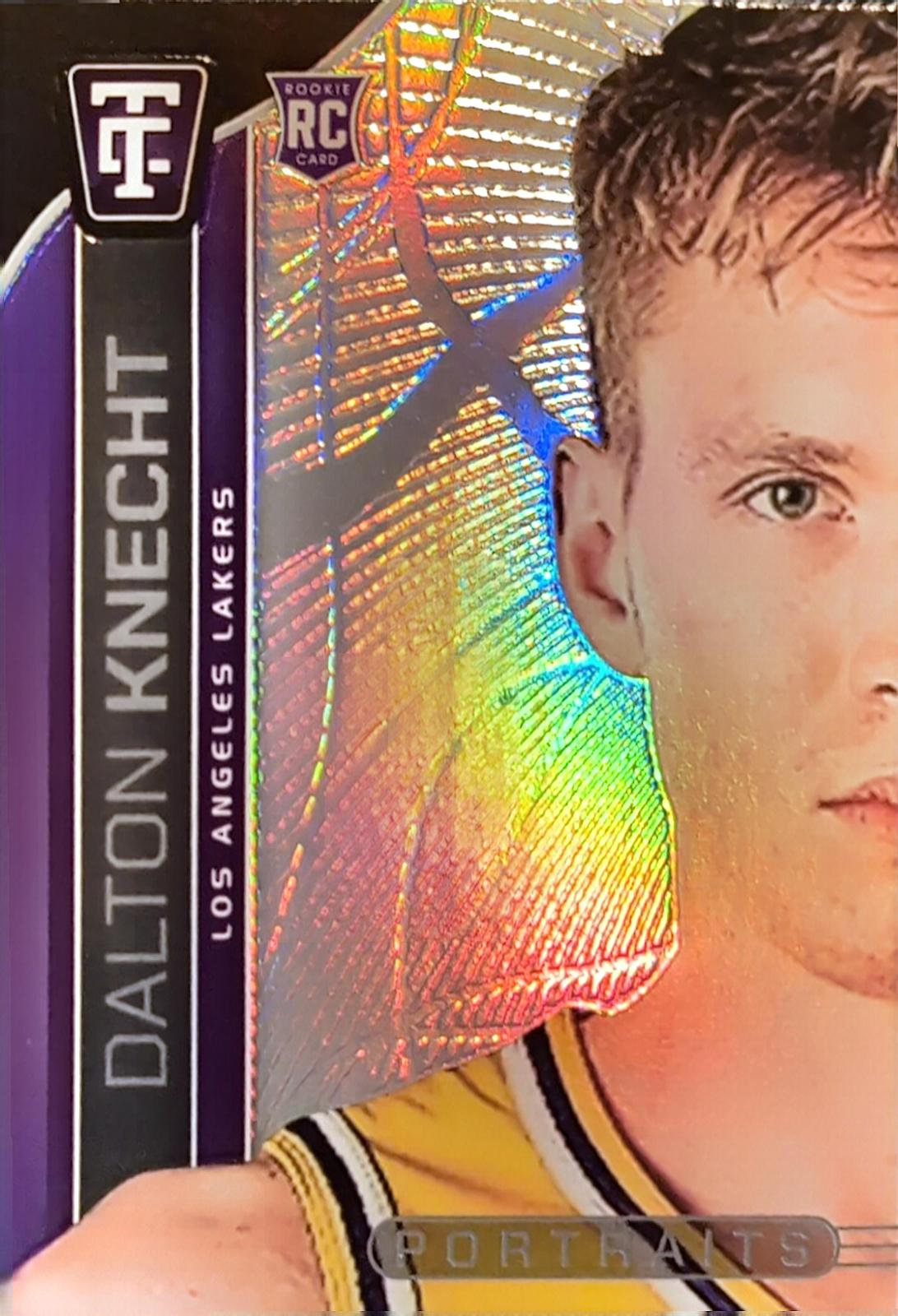 Dalton Knecht #19 Basketball Cards 2024 Panini Totally Certified Portrait