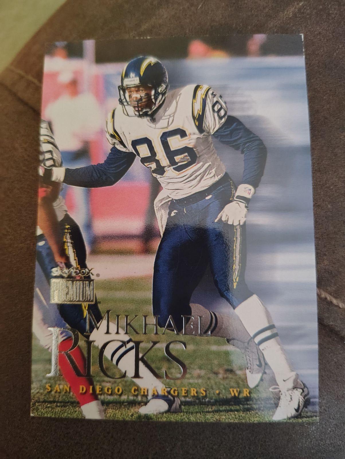 Mikhael Ricks #103 Football Cards 1999 Skybox Premium