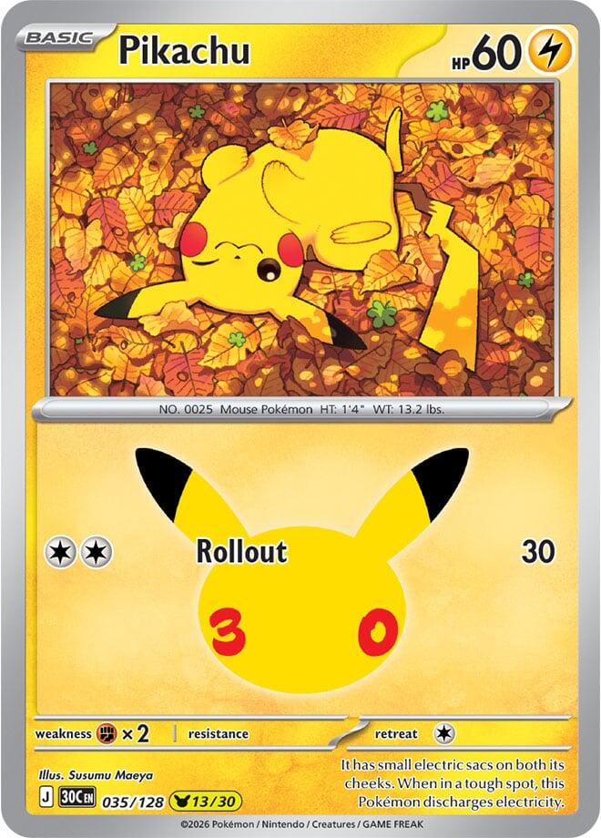 2026 Pikachu #35