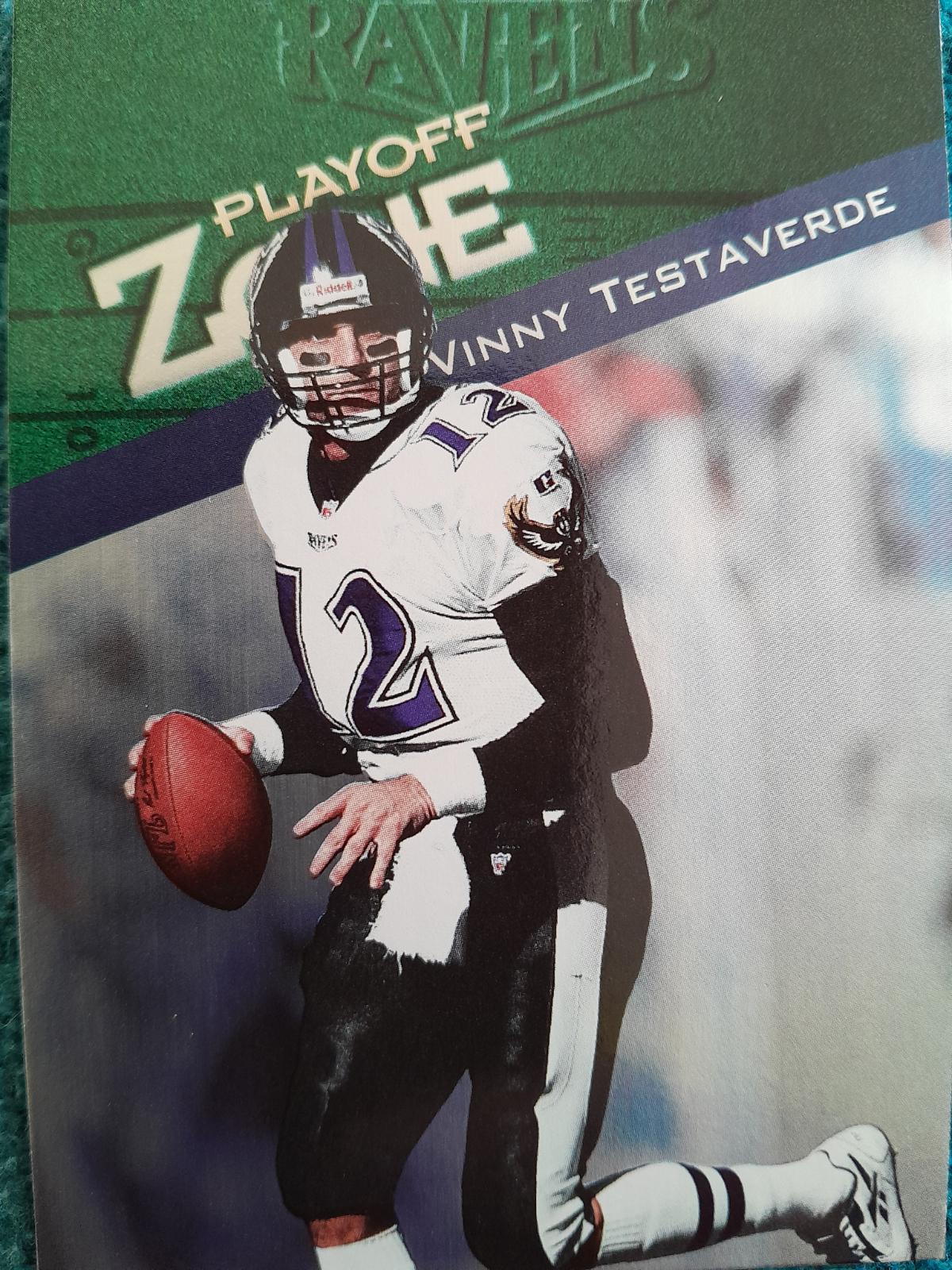 Vinny Testaverde #103 1997 Playoff Zone Football