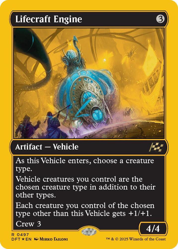 Lifecraft Engine [First Place Foil] (Magic Aetherdrift)