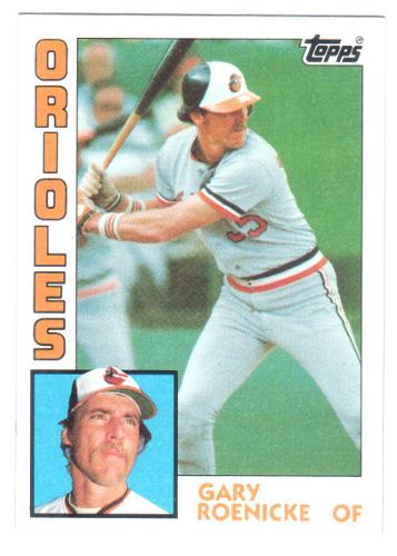1984 Gary Roenicke #372
