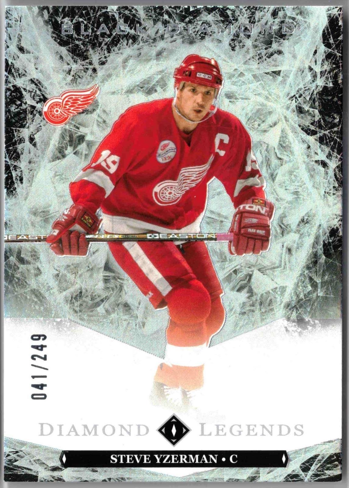 Steve Yzerman #BDL-SY Hockey Cards 2024 Upper Deck Black Diamond Legend