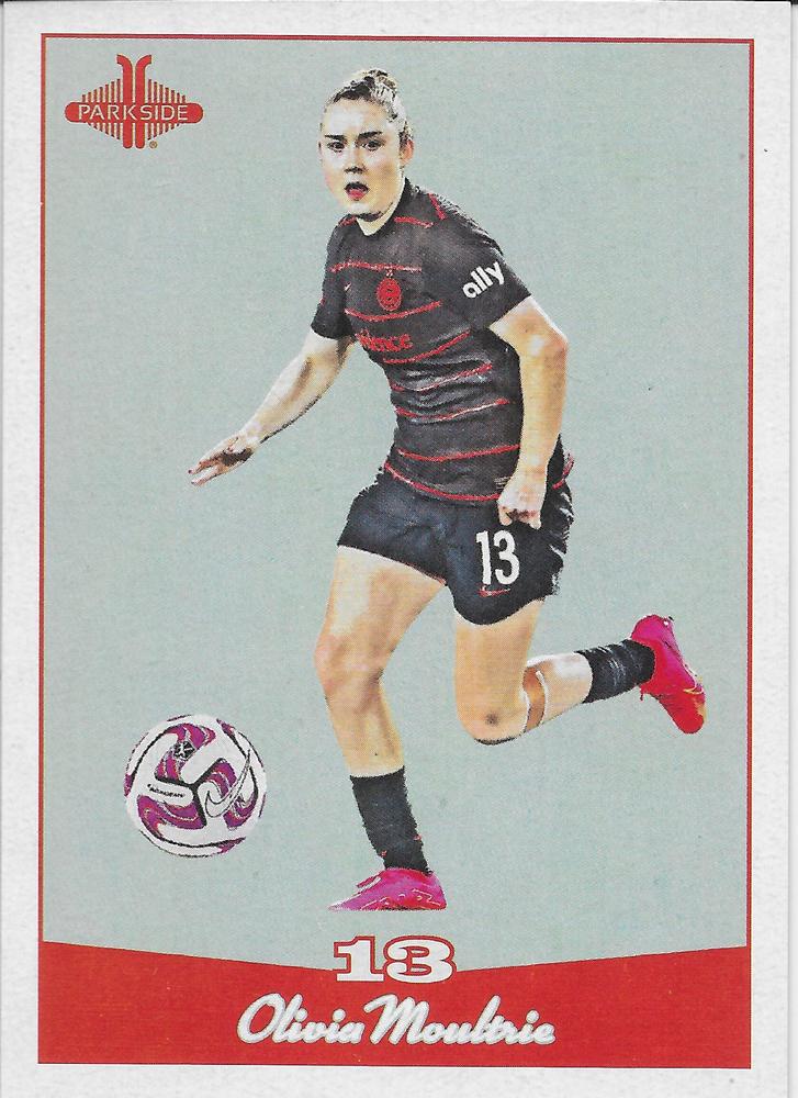 Olivia Moultrie #25 2024 Parkside Nwsl Collection Vintage Soccer