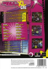 Rear Cover | Dance:UK XL Lite PAL Playstation 2