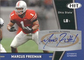 Marcus Freeman #A93 2009 Sage Hit Autographs Football