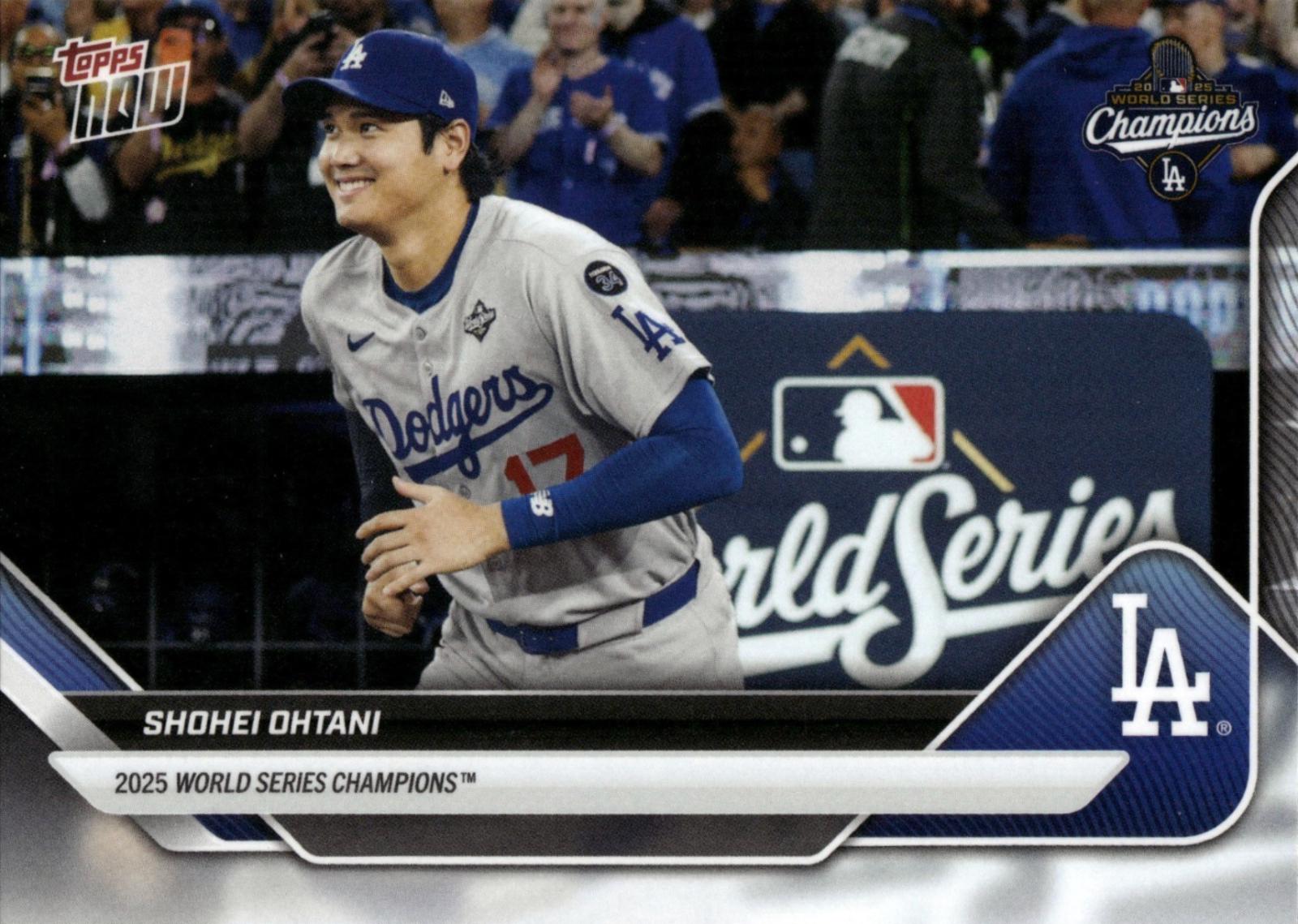 Shohei Ohtani [SP] #WS-1SP Prices | 2025 Topps Now World Series