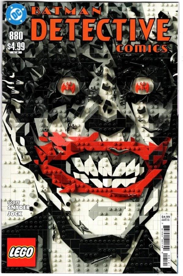 Detective Comics #880 — LEGO facsimile cover