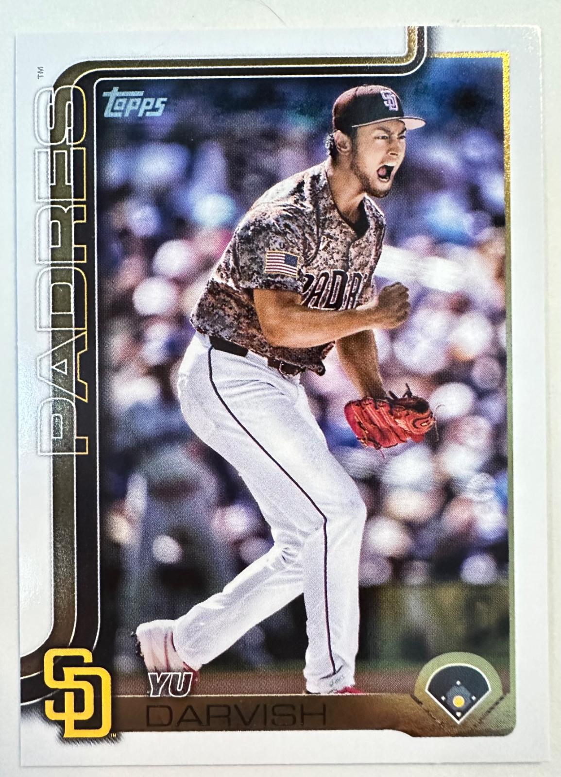 Yu Darvish #323 Baseball Cards 2025 Topps