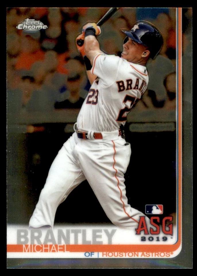 Michael Brantley #80 2019 Topps Chrome Update Baseball