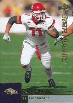 Paul Kruger #259 Football Cards 2009 Upper Deck