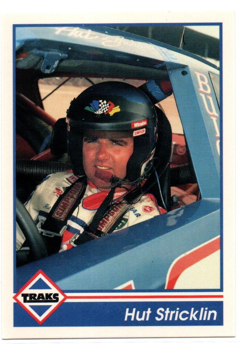 Hut Stricklin #12 Racing Cards 1992 Traks NASCAR