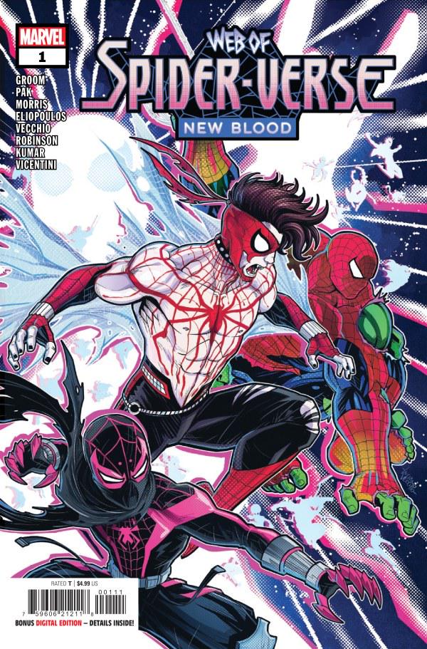 Web of Spider-Verse: New Blood #1 (2025) Comic Books Web of Spider-Verse: New Blood