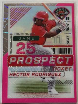 Hector Rodriguez [Pink Velocity Ticket Holo] #66