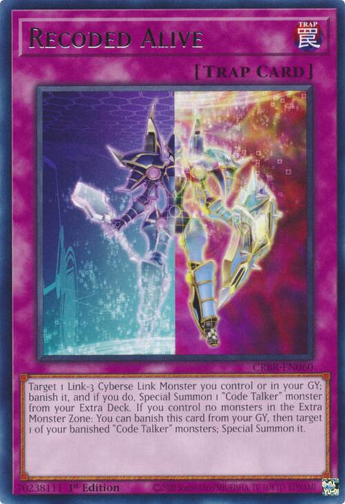 Recoded Alive CRBR-EN060 YuGiOh Crossover Breakers