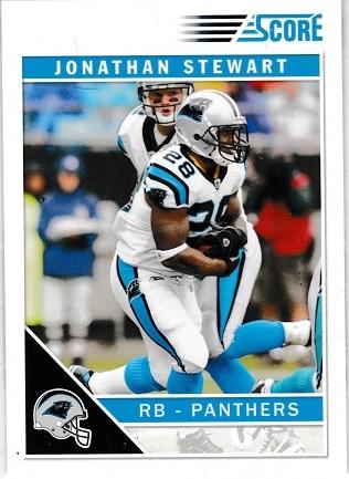 Jonathan Stewart #45 Football Cards 2011 Panini Score