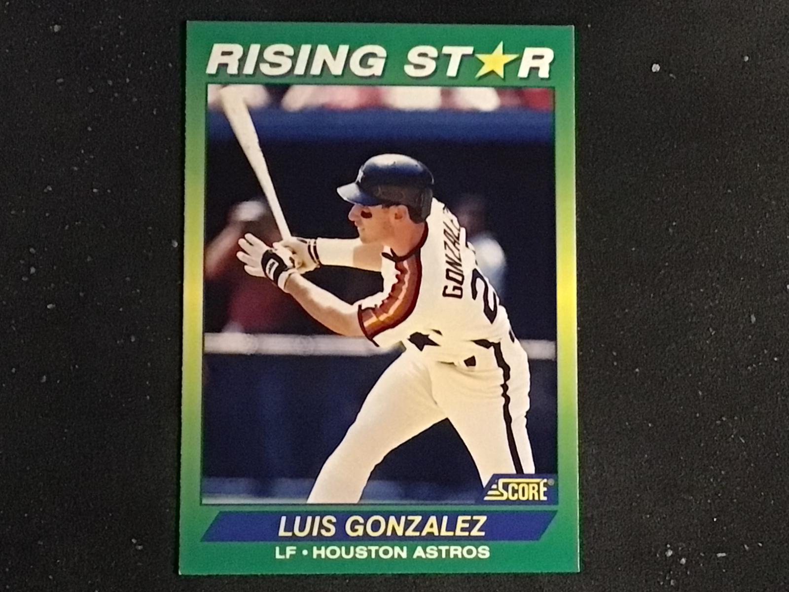 Luis Gonzalez #6 1992 Score 100 Rising Stars Baseball